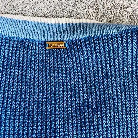 NWOT Vintage St. John Sport Light Blue 4 Pocket Button Up Cardigan - Picture 12 of 16